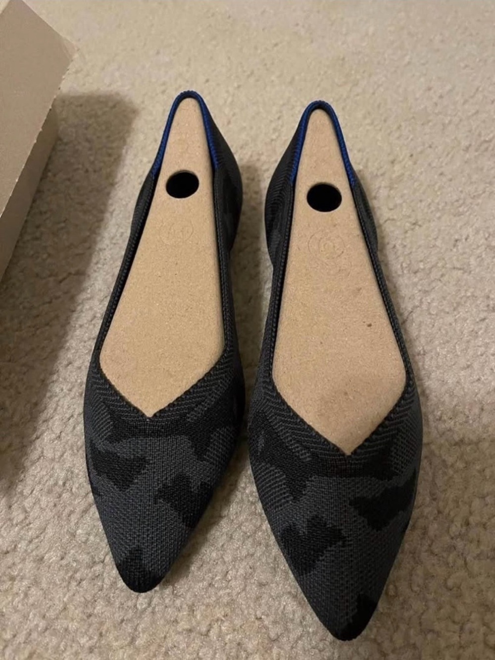 Rothy's Camo Pointed Flats